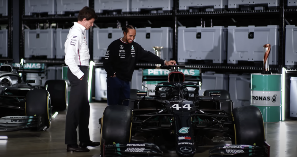 Hamilton And The Mercedes AMG W15 Weren't On Talking Terms